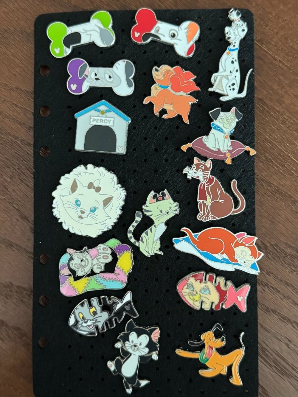 Disney Cats & Dogs Trading Pins Lot of 16 Pet Characters